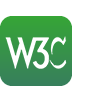 © typografics Icon: "W3C"